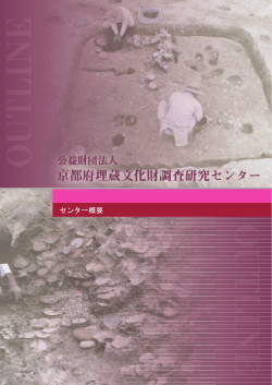 調査計画の策定 発掘作業 - 京都府埋蔵文化財調査研究センター