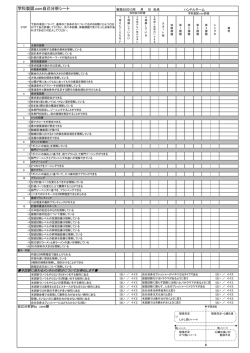 学科製図.com自己分析シート