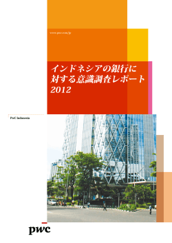 インドネシアの銀行に対する意識調査レポート2012 - PwC