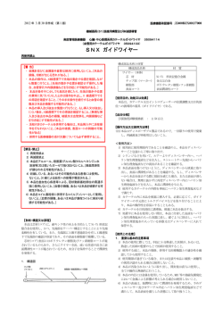 SNX ガイドワイヤー
