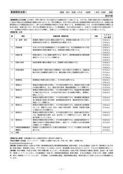 薬事関係法規Ⅰ