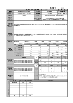 レビューシート(PDF:133KB) - 防衛省