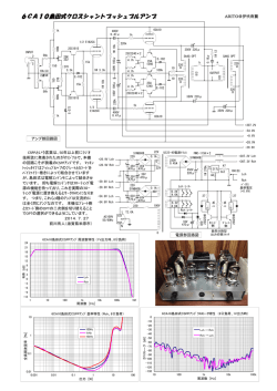 6CA10島田式CSPPアンプ