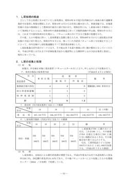 し尿事業の概況 - 旭川市