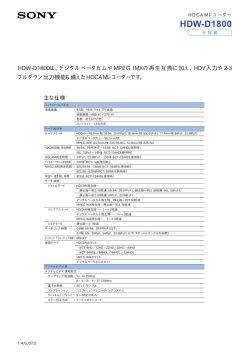 HDW-D1800