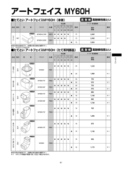 たてとい アートフェイスMY60H（本体）