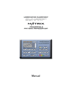 Download Manual - synarp