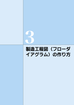 製造工程図（フローダ イアグラム）の作り方
