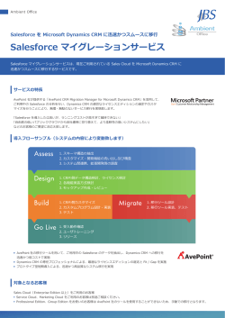 JBS Salesforceマイグレーションサービス パンフレット-PDF