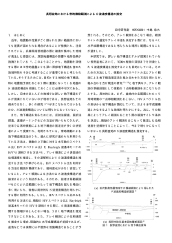 常時微動測定による地盤構造の推定 - 田守講義資料