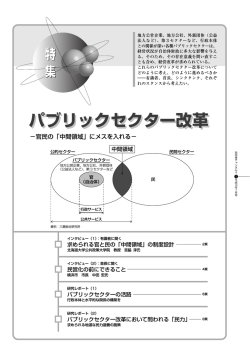 パブリックセクター改革 - 三菱総合研究所