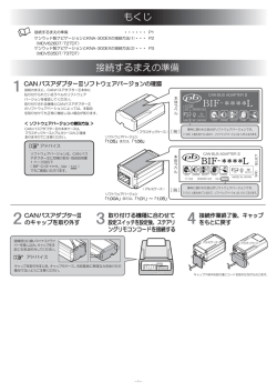 ケンウッド製ナビの有線接続マニュアル