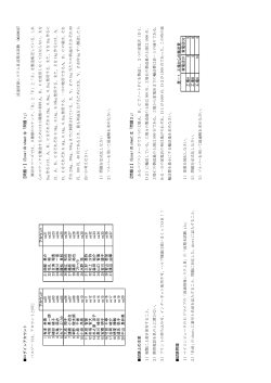 流通情報 シス テムⅡ前 期末 試験 0 6 /09/27 【問題1 】（Excel の sheet