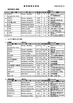 販売植物在庫表 最新版 PDF形式