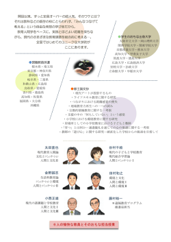太田直也 金野誠志 小西正雄 谷村千絵 田村和之 藤村  - 鳴門教育大学