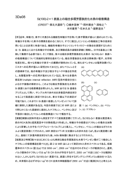 3Da08 - 分子科学会