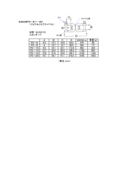 EA638FD－6～－20 （ジョウ＆ジョウスイベル） 材質 SUS316