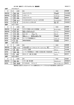 結果はこちら - 玉田ピアノ