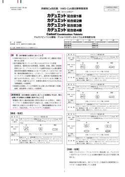 持続性Ca拮抗薬／HMG-CoA還元酵素阻害剤