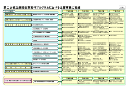 （資料1）第二次都立病院改革実行プログラムにおける主要事業の実績