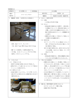 別紙様式2 分類番号 自立活動16 指導場面 自立活動 教材・ 教具名 ク