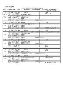 八大緑遊会
