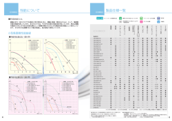 製品仕様一覧