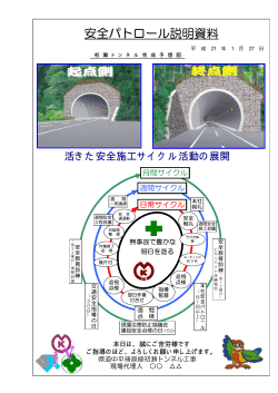安全パトロール説明資料