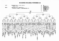 第36回神奈川県北西部少年野球親善大会 - 足柄HOPE