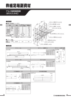 枠組足場副資材