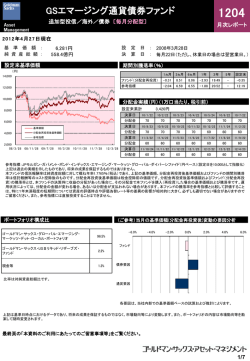 GSエマージング通貨債券ファンド - フィデリティ証券