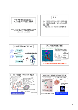 中性子非弾性散乱法によるタンパク質ダイナミクスの研究