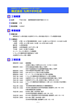 株式会社 九州クボタ化成