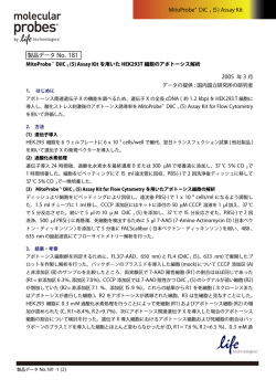 製品データ No. 181 - Life Technologies
