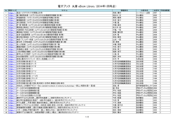 電子ブック 丸善 eBook Libra ［PDF］