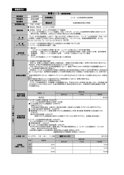 1-2-03-00 事業シート（ユニタール）(331KB)(PDF文書) - 広島県