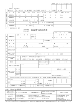 海外療養費支給申請書 - デンソー健康保険組合ホームページ