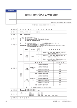 PDF版ダウンロード - 建材試験センター