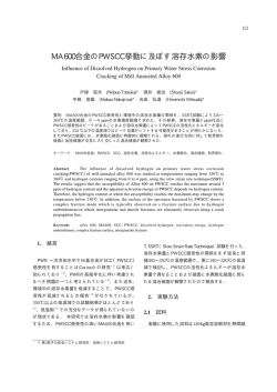 JOURNAL No.6 P121 - 原子力安全システム研究所