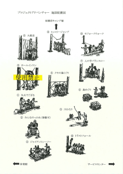 プロジェクトアドベンチャー 施設配置図 - 山形市総合学習センター
