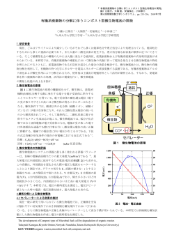 有機系廃棄物の分解に伴うコンポスト型微生物電池の開発 - 九州大学