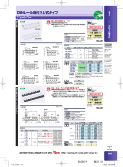 DINレール取付ネジ式タイプ