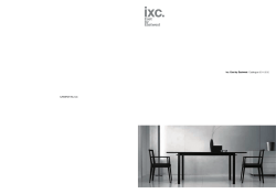 ixc. East by Eastwest Catalogue 2011-2012 - CASSINA IXC. Ltd.