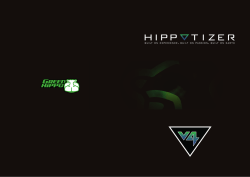 Hippotizer V4- brochure - テクニカル・サプライ・ジャパン