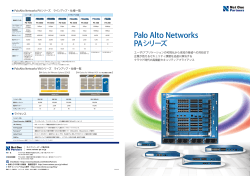 Palo Alto Networks - ネットワンパートナーズ