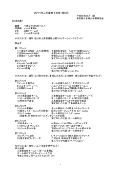 2014年女子大会試合結果 PDF - 東京都三多摩少年野球協会