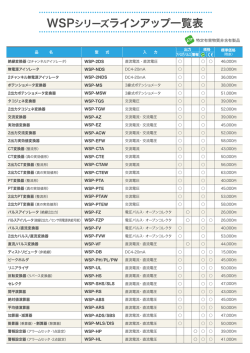 一覧表のPDFはコチラから