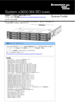 System x3650 M4 BD (5466) - IBM