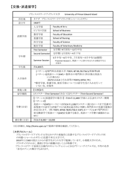プリンスエドワードアイランド大学