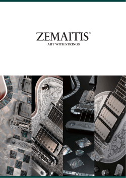 ZEMAITIS カタログ 2014